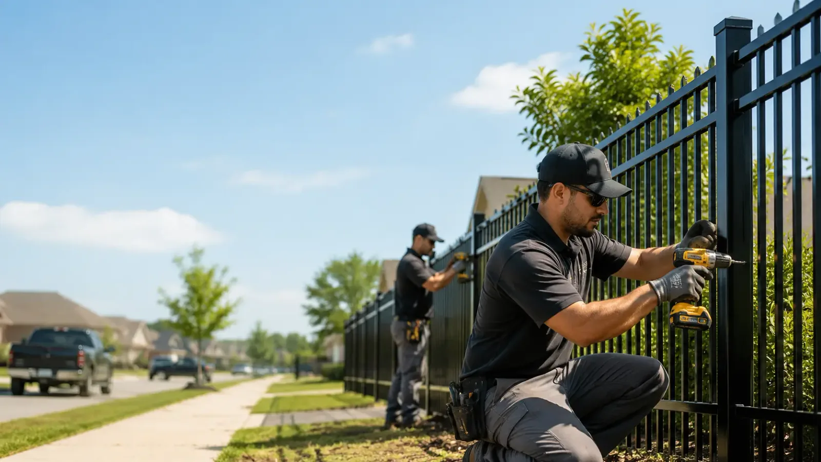 Metal Fence Installation in Northampton, MA
